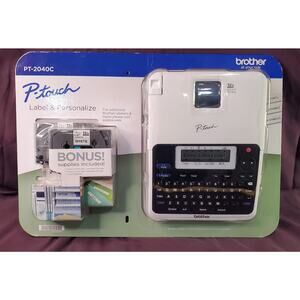 Brother P-touch label maker printer PT-2040C NEW
